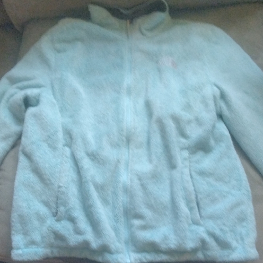 Light Blue Fleece Jacket